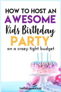 Budget Birthday Party, Cheap Birthday Party, Kids Birthday Party Ideas, Budget Birthday, Birthday Party At Home, Budget Party, Toddler Birthday Party, Birthday Party Planning, Budget Printables