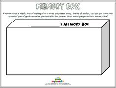 Processing Feelings, Therapeutic Worksheets, Group Counseling Activities, Counseling Tips, Healthy Coping Skills, Memories Box, Counseling Kids, Therapeutic Activities, Good Memories