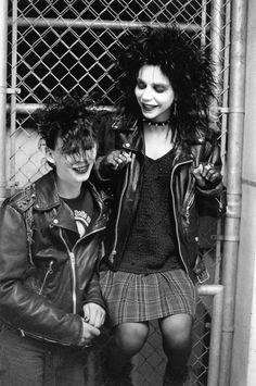 The Propaganda archives | Dazed Nyc Punk, 90s Nickelodeon, 80 Cartoons, 80s Goth, 80s Punk, Dark Wave, Punk Rock Outfits, 90s Goth