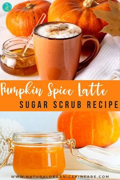 Love Pumpkin Spice and Skin Care? This DIY fall favorite scented sugar scrub is here to help battle the effects of colder weather on your beautiful skin. Fight dry skin and improve the appearance of cellulite with this scrub recipe. #FallDIY #PumpkinSpiceLatte #SelfCare #DIYSugarScrub #FallSkinCare #WinterSkinCare Pumpkin Spice Scrub, Pumpkin Spice Sugar Scrub, Pumpkin Spice Bath Salts, Pumpkin Body Scrub, Sweet Cinnamon Pumpkin Bath And Body Works, Diy Sugar Scrub Recipe, Autumn Skincare, Goats Milk Lotion