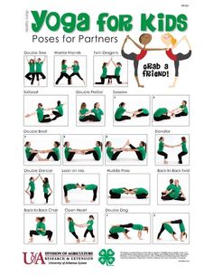 Partner Poses, Gym Items, Yoga Poses For Kids, Yoga For, Partner Yoga Poses, Family Yoga, Yoga Kids, Childrens Yoga, Poses For Beginners