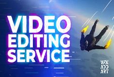 the video editing service is being used for advertising