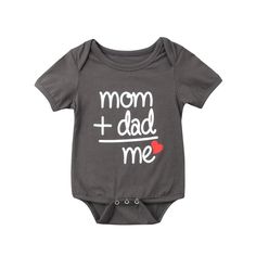 Cute Onesie With Letter Print For Playtime, Cute Letter Print Onesie For Playtime, Short Sleeve Bodysuit For Playtime, Cute Fitted Bubble Romper, Cute Gray Cotton Onesie, Cute Fitted Bodysuit With Cartoon Print, Gray Short Sleeve Summer Bodysuit, Cute Fitted Bodysuit For Playtime, Gray Summer Playwear For Babies