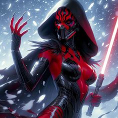 Darth Talon Hot Fan Art, Female Sith, Star Wars Sith Lords, Witch King Of Angmar, Sith Lords, Sith Empire, Star Wars Background, Star Wars Sith, Dark Side Star Wars