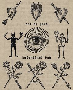 the art of goth valentine's day