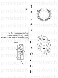 a diagram showing the measurements for different flowers