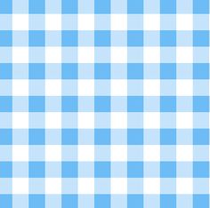 a blue and white checkered background