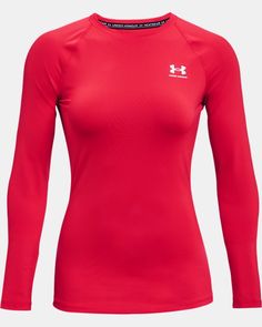 Under Armour Store, Compression Long Sleeve, Training Swimwear, Workout Tops For Women, Compression Shirt, Training Shorts, Under Armour Women, Types Of Fashion Styles, Swimwear Tops