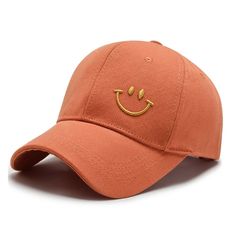 This printed baseball cap is perfect for adding some fun to any outfit. The smiley face cap comes in a variety of colors, so you can choose the one that suits you best. Made from high-quality materials, this cap is both durable and comfortable. Perfect for a casual day out.Material: Cotton. Baseball Cap Summer, Pink Cap, Green Cap, Embroidered Caps, Womens Baseball Cap, Embroidered Hats, Hat For Man, Black Cap, Caps For Women