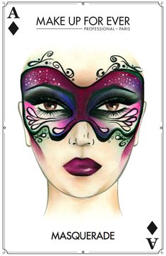 Masquerade Makeup tutorail More Scary Makeup Tutorial, Mardi Gras Makeup, Masquerade Makeup, Make Up Diy, Halloween Make-up Looks, Fairy Halloween, Masquerade Halloween, Drag Make-up, Movie Makeup