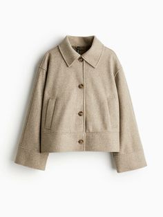 Short Winter Coats Women, Dress Jackets For Women, London Fits, Work Capsule Wardrobe, Work Closet, Lookbook Casual, 2024 Fits, Winter Coat Short, Felt Jacket