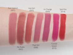 REVLON Colorstay Suede Ink Lipstick - Mateja's Beauty Blog Revlon Suede Ink, Revlon Lipstick Colors, Revlon Lipstick Swatches, Revlon Colorstay Suede Ink, Lip Liner Drugstore, Colorstay Lipstick, Olive Skin Lipstick, Best Lipstick Brand, Drugstore Lipgloss