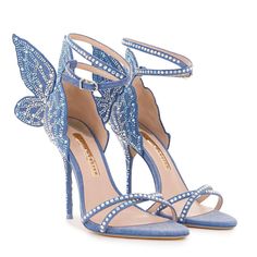 Our signature and most-loved style, the butterfly winged Chiara. Style with an evening dress, for your wedding, or with your favourite jeans. We deliver worldwide! Butterfly Sandals, Wing Shoes, Embellished Sandals