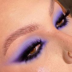 Purple Makeup, Eye Makeup Designs, Makijaż Smokey Eye