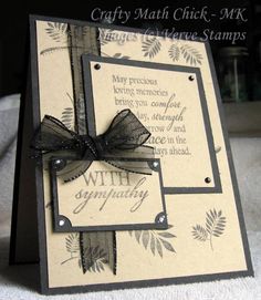 a close up of a card with a bow on it