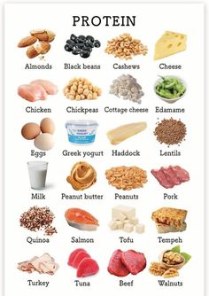 Good Protein Foods, Good Protein, Healthy Weight Gain Foods, Weight Gain Meals, High Protein Foods, Healthy Food Menu, Protein Food, Healthy High Protein Meals, Healthy Weight Gain