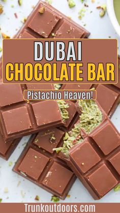 Experience the richness of Dubai Chocolate Bar with this Homemade Milk Chocolate recipe! Perfect for Pistachio Chocolate enthusiasts, this Chocolate Bar Recipe is a delight. Learn How To Make Dubai Chocolate with our easy guide. Great for Homemade Recipe Books and Crazy Desserts Ideas. Join the Viral Pistachio Chocolate Dubai trend with this Stuffed Chocolate Bar Recipe. Enhance your Chocolate Garnishes and savor the unique taste of Dubai Candy Bar. Try this DIY Dubai Chocolate now!
#DubaiChocolateBar #ChocolateLovers #DIYDesserts