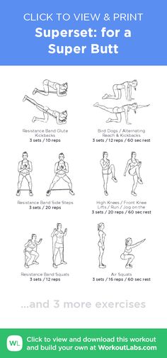 an exercise poster with instructions to do the same exercises for each person in this workout