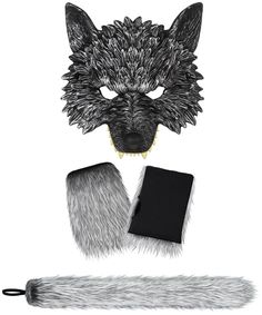 PRICES MAY VARY. GREAT PARTY COSTUME SET ---- Cute stylish therian wolf animal dressing up cosplay accessory kit, adds some mysterious feeling and will make you look more sexy and charming! The vivid 3D animal wolf paws gloves are a perfect addition to werewolf wolf costume. APPLICABLE OCCASIONS ---- This halloween party costume accessories set can bring you the fun of role-playing and add more fun to Masquerade, Halloween costume party, fancy party, Christmas, festival celebrations, fashion sho Halloween Werewolf, Werewolf Costume, Wolf Costume, Halloween Fest, Wolf Mask, Fur Gloves, Fox Tail, Masquerade Costumes, Scary Costumes