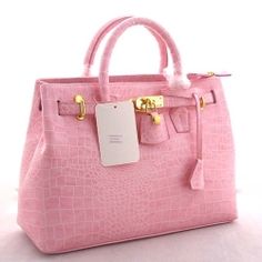 I don't carry a purse anymore! - Survival Mom Pink Birkin, Pink Hermes, Dream Purse, Pink Alligator, Designer Things, Pink Bags, Pink Handbag, Fav Color, Mk Handbags