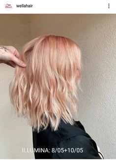 Hair Colors For Blue Eyes, Pink Blonde Hair, Strawberry Blonde Hair Color, Hair Color Rose Gold, Vivid Hair Color