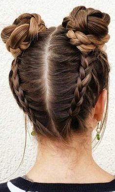 Sequel to the last warrior book. So at the end of the last book they … #fanfiction #Fanfiction #amreading #books #wattpad Braided Space Buns, Cool Hairstyles For Girls, Prom Hair Updo, Peinados Fáciles Para Cabello Corto, Braided Bun, Party Hairstyles, Bun Hairstyles, Pretty Hairstyles