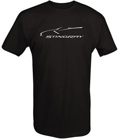 a black t - shirt with the word stingray on it