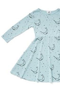 This whimsical Kira Kids Narwhal Skater Dress is soft, casual, and comfortable. Your little girl will love wearing this cute, long sleeve dress. Shop the look at Little Nomad! | casual dress for girls | cute girls dress | short girls dress | long sleeve dress for girls. Ocean themed kids clothing, under the sea Fashion Teenage Girls, Kids Clothing Brands, Girls Casual Dresses, Dress For Girls, Modern Kids, Narwhal, Modern Dress, Shop The Look, Dress Long Sleeve