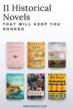 the cover of 11 historical novels that will keep you hooked up