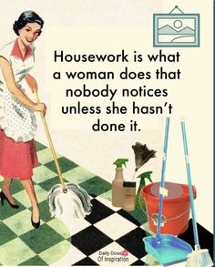 a woman is cleaning the floor with a mop