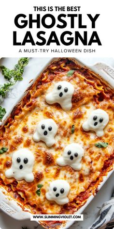 this is the best ghosty lasagna recipe