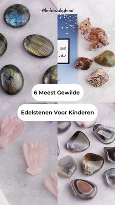 6 meest gewilde edelstenen voor kinderen