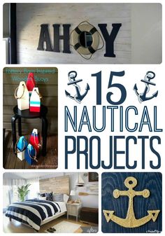 there are many nautical projects on this page