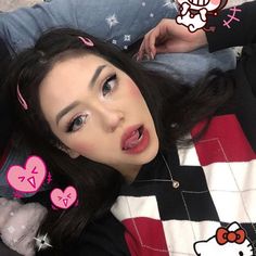 Indie Outfit Inspo, Kawaii Makeup, Beauty Goals, Red Aesthetic, Girls Makeup, Pretty Makeup, Just Girl Things, Aesthetic Makeup, Makeup Inspo