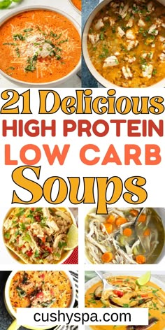 21 delicious high protein low carb soups