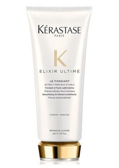 KERASTASE Elixir Ultime   LE FONDANT  Beautifying Oil Infused Conditioner  For Fine to Normal Dull Hair Size: 6.75 Oz 100% Satisfaction Guarantee. If for any reason you not satisfied with our product, you may return any un-opened merchandise (except Skincare, and Makeup items due to health reasons ) in its original condition, including original packaging and packing slip within 7 days of receipt and you will receive a refund less shipping charges. 15% restocking fee will apply. Shipping cost is non-refundable for undelivered, unclaimed or returned packages, unless we made an error. *********************************************** Expiration Dates: We do not sell used, overstocks or damaged items. This will arrive fresh, unexpired with a year or more of a shelf life. ************************ Kerastase Conditioner, Kerastase Elixir Ultime, Packing Slip, Skincare And Makeup, Dull Hair, Makeup Items, Shelf Life, A Year, Fondant