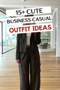 Thinking about what to wear to the office? This post shows you 15 best business casual outfits for women. These includes cute business casual outfits for winter and fall as well as business casual outfits for work. Tap to learn how to dress business casual! Business Casual Outfits For Women Sweater, Business Casual Outfits For Women Jeans, Casual Outfits For Winter, Cute Business Casual Outfits, Business Casual Outfit Ideas, Best Business Casual Outfits, Cute Business Casual