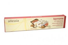 alesia torrone bread with oranges and cream on the side, in a cardboard box