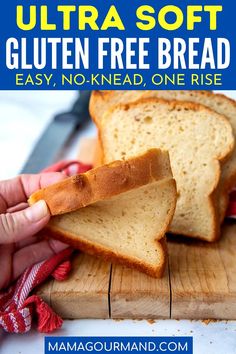 the ultimate guide to gluten free bread easy, no - knead, one rise