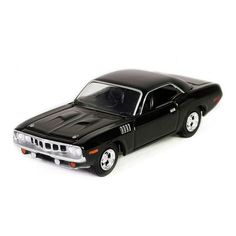 Rev up your display collection with the 1/64 scale Plymouth Cuda from Hollywood Series 41. This diecast metal replica, brought to you by Greenlight Collectibles, pays homage to its appearance in "John Wick Chapter 4" (2023). Featuring a durable metal chassis, rubber tires, and detailed plastic components, this model is perfect for showcasing your admiration for the iconic action franchise. Measuring approximately 3.25 inches in length, 1.25 inches in height, and 1.5 inches in width, it's a must-have for fans of John Wick's legendary rides. Just remember, in the world of John Wick, every car comes with a story  and this Cuda is no exception. Color: Black. John Wick Chapter 4, Hollywood Series, Furious Movie, Ford Mustang Boss, Chevrolet Chevelle Ss, Mustang Boss, Chevelle Ss, Chevrolet Chevelle