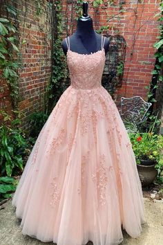 Best Evening Dresses, Champagne Pink, Tulle Evening Dress, Pink Prom Dress, Pink Formal Dresses, Graduation Dresses