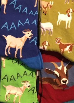 Goats Screaming, Goats Playing, Funny Goat, Animal Socks, Goats Funny, Socks Funny, Stylish Socks