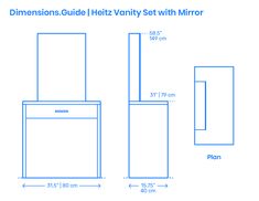 measurements for the kitchen cabinets and drawers in this drawing, you can see how high they are