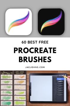 Procreate Brushes Download, Latest Graphic Design Trends, Free Procreate Brushes, Best Procreate Brushes, Free Brushes, Free Procreate, Free Ipad, Procreate Brushes Free, Procreate Ipad Art Free Lettering Worksheets, Latest Graphic Design Trends