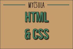 the words mysqla, html and csss are shown in green letters