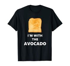 Amazon.com: Fun "I'm with the Avocado" Toast Halloween Costume T-Shirt: Clothing #HalloweenShirt #HalloweenTShirt #ImWithTheAvocado #AvocadoToast #FunHalloweenCostumeIdea #HalloweenCouplesCostume #HalloweenParentAndChildCostume #EasyHalloweenCostume #EasyHalloweenOutfit #AvocadoToastCostume Toast Halloween Costume, Avo Toast, Matching Halloween Costumes, Lover Dress, Cute Avocado, Matching Halloween, Matching Couple Shirts