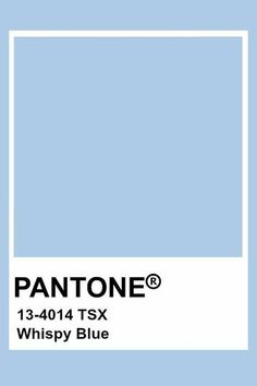 the pantone blue color is shown in this image