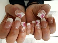 Short Deep French Nails, Spaghetti Party, Lily Nails, Summery Nails, Nail Sets, Soft Nails, Nail Jewelry