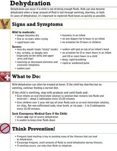 an info sheet with instructions on how to stop children from eating and not using food