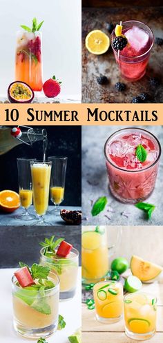 the top ten summer cocktails